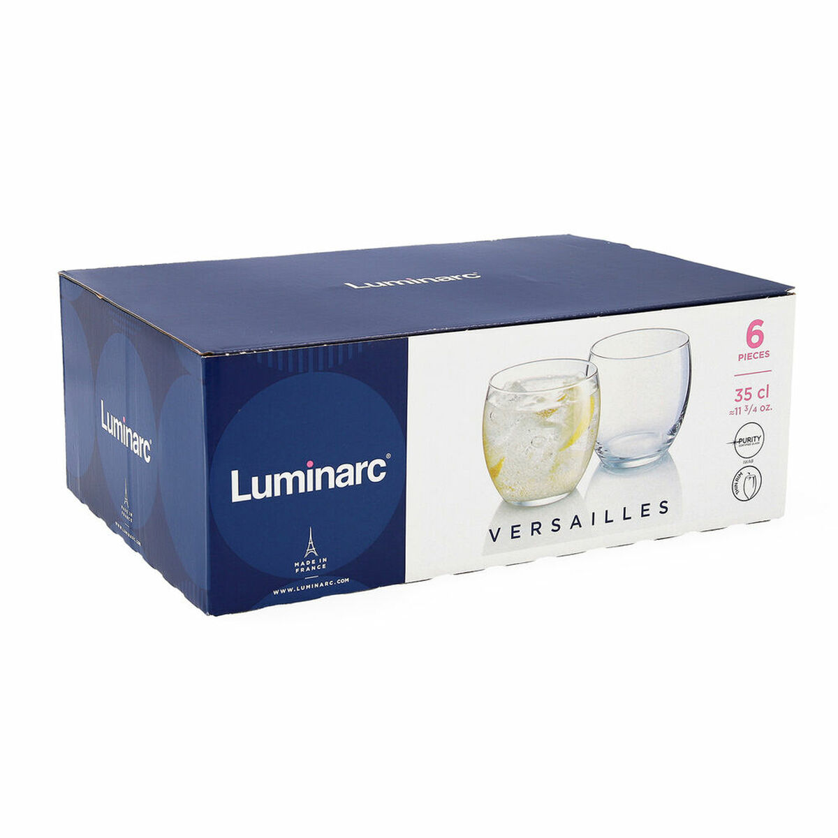 Conjunto de Copos Luminarc 04245 Transparente Vidro 350 ml 6 Peças